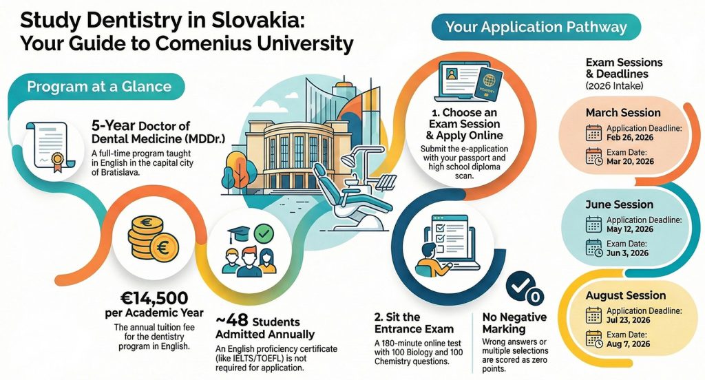 Dentistry program at Comenius University in Bratislava