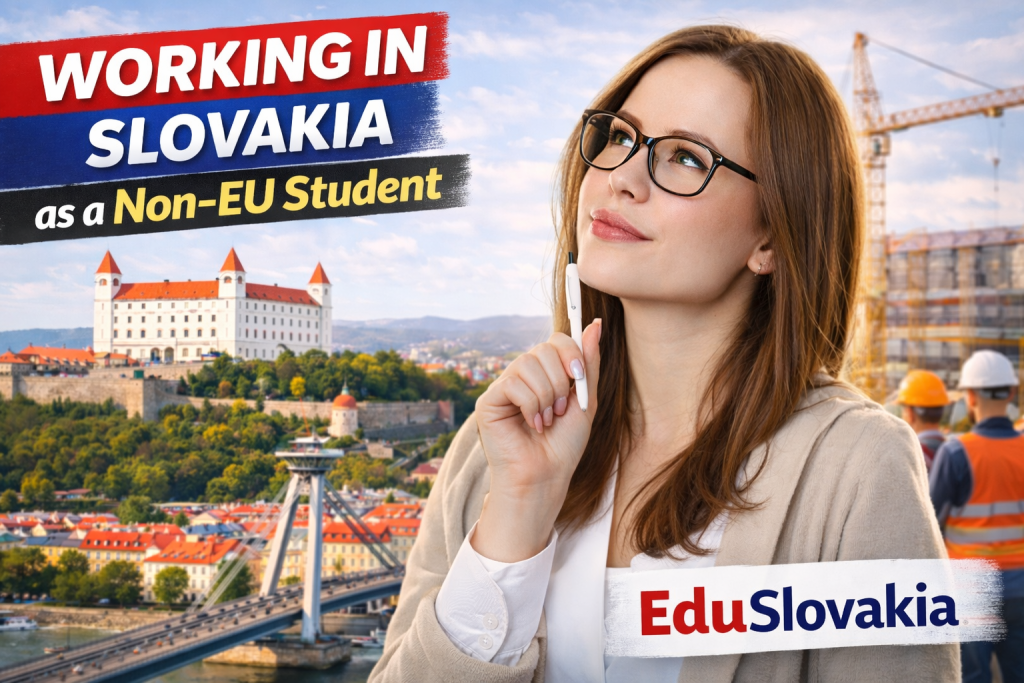 working in slovakia as a student guide